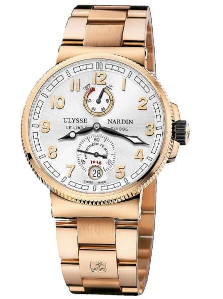 Review Best Ulysse Nardin Marine Chronometer Manufacture 43mm 1186-126-8M/61 watches sale